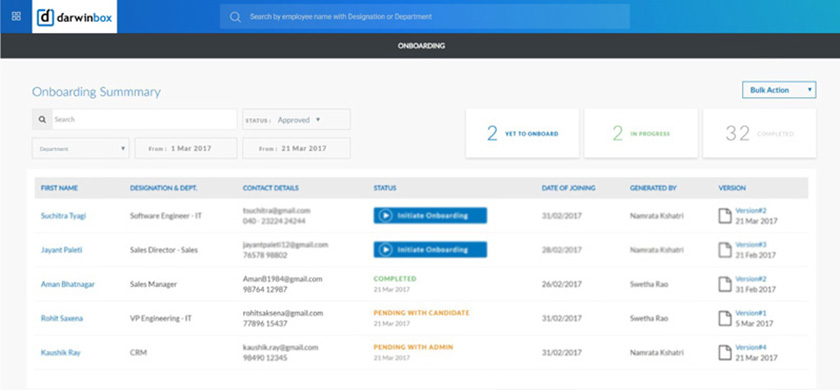 Dashboard Automated Workflow