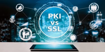 What is PKI vs SSL?