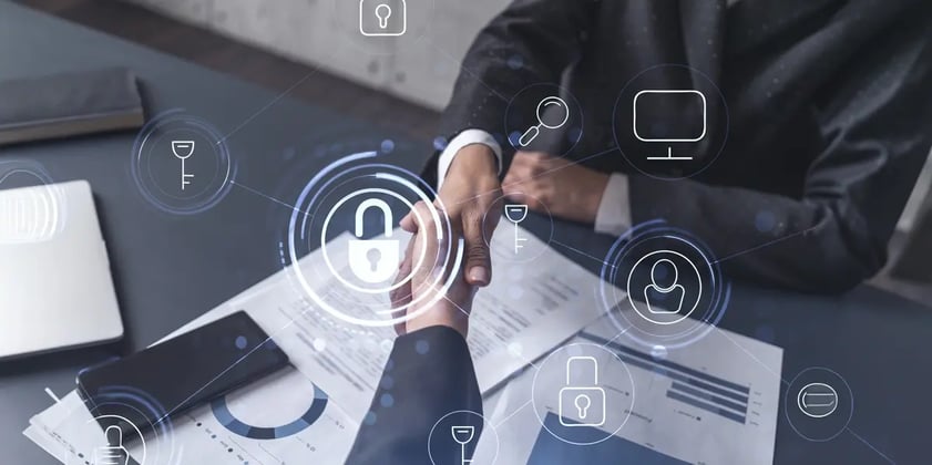 handshake-two-businesswomen-who-enters-into-contract-protect-cyber-security-international-company-padlock-hologram-icons-table-with-documents-c