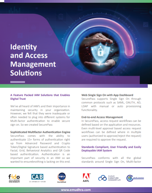 SecurePass Datasheet