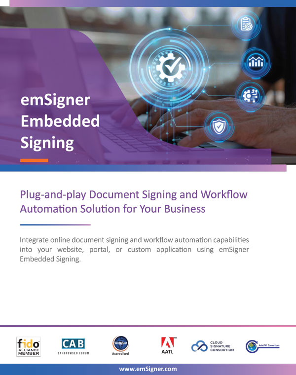 emSigner Datasheet