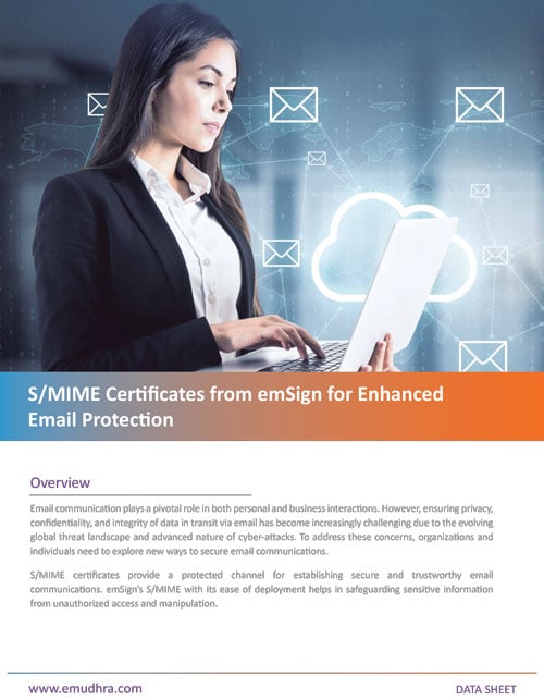 S/MIME Certificates from emSign for Enhanced Email Protection