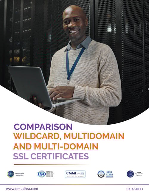 COMPARISON SSL CERTIFICATES WILDCARD, MULTIDOMAIN
