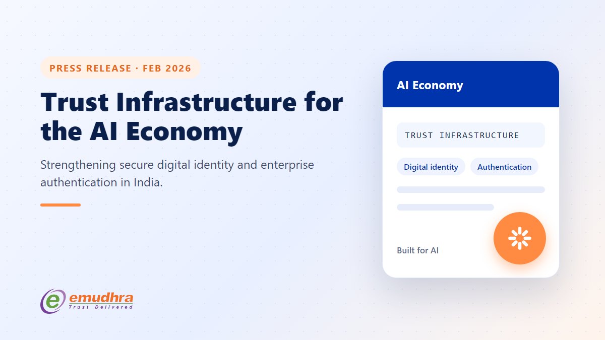 eMudhra Introduces Trust Infrastructure for AI Economy